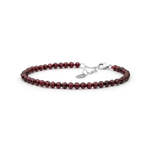 Bratara garnet si argint DiAmanti 214-37B-G (Argint 925‰ 0,65 g.)